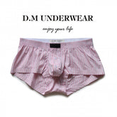 D.M boxer low waist cotton loose home pants